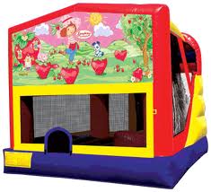 strawberry shortcake combo bounce house rental west springfield ma